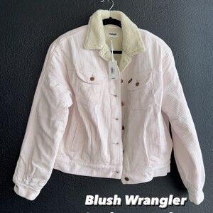 vintage Pink Blush Wrangler Corduroy Jacket